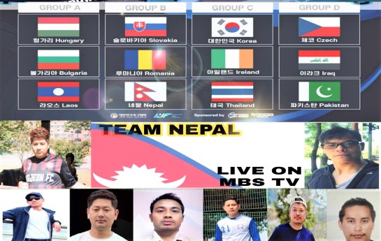 जोक्कु विश्वकपमा प्रतिस्पर्धा गर्दै नेपाल 